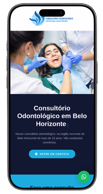 Visualização mobile