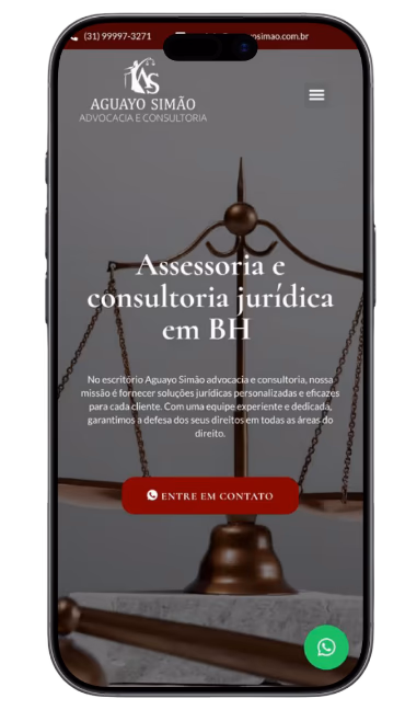 Visualização mobile