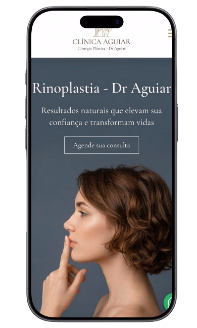 Visualização mobile