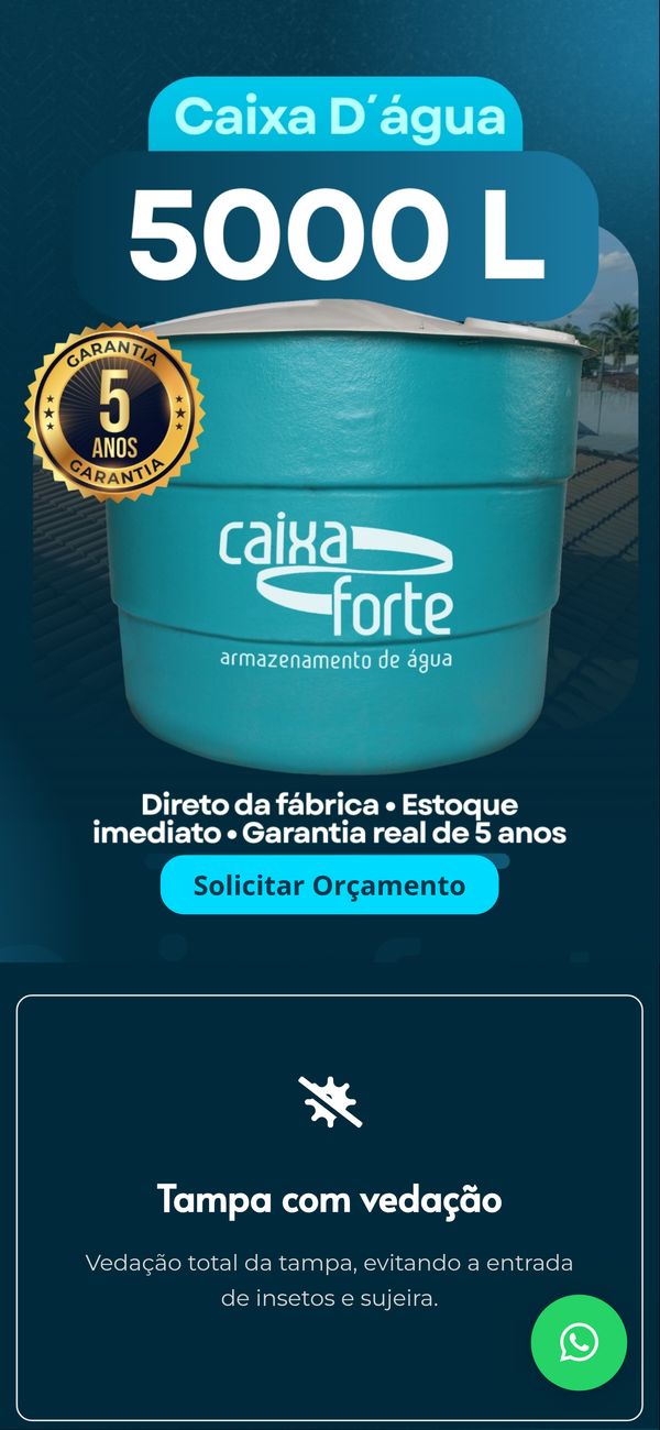 Site para Landing Page — versão mobile