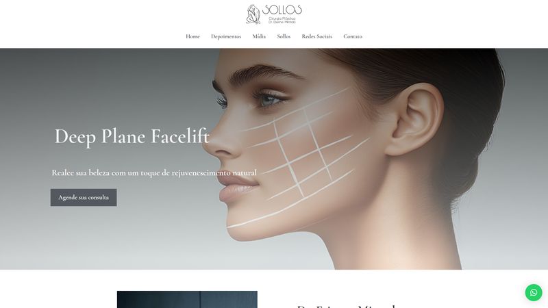 Site profissional desenvolvido para Landing Page — Portfólio Elvate