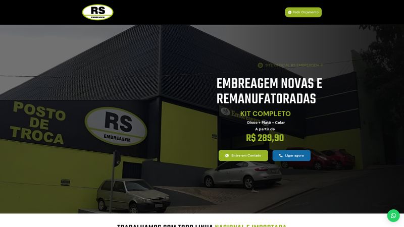 Site profissional desenvolvido para Serviço — Portfólio Elvate