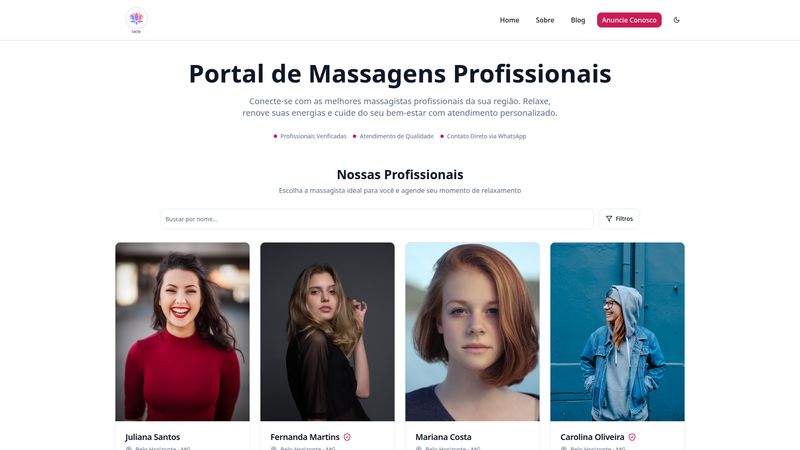 Site profissional desenvolvido para Portal — Portfólio Elvate